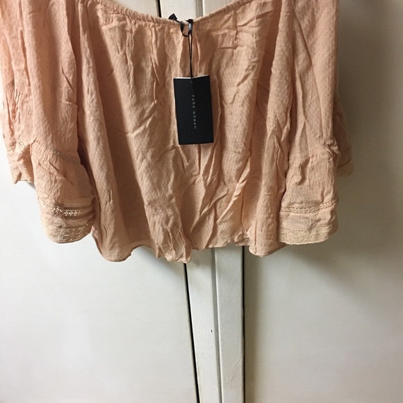 Zara peachy peasant top - Picture 16 of 16